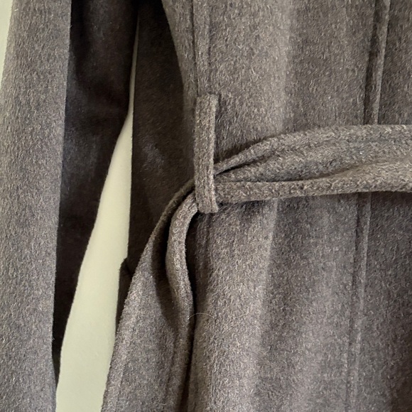 Nordstrom Grey Wool Coat - Picture 7 of 9